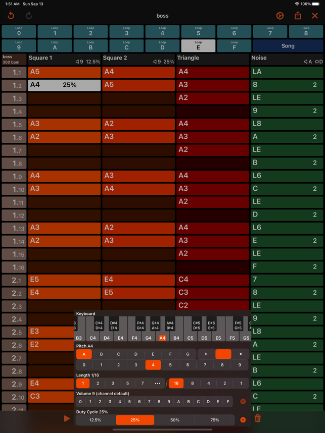 ‎October - Chiptune Maker Screenshot