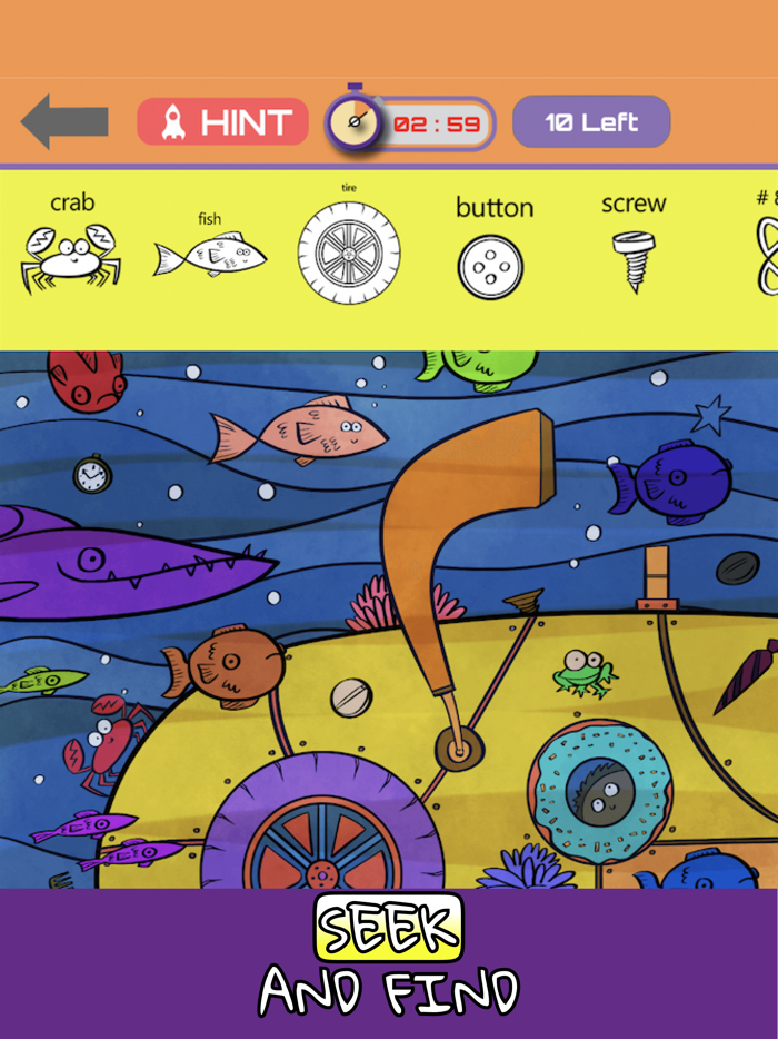 Hidden Objects Find them all