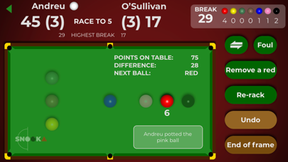 Screenshot #3 pour Snooka - Snooker assistant