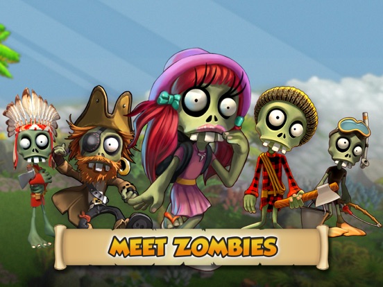 Zombie Castaways iPad app afbeelding 5