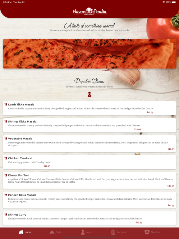 Screenshot #5 pour Flavors of India Utah