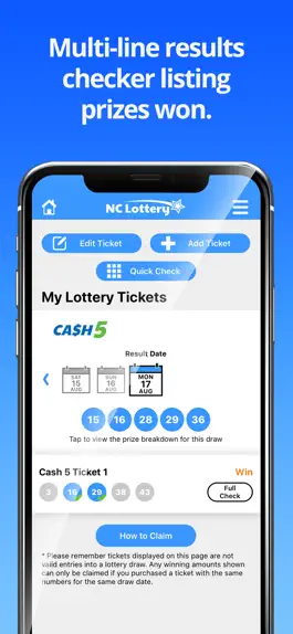 Game screenshot North Carolina Lotto Results hack