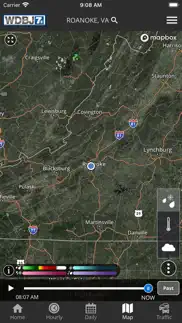 wdbj7 weather & traffic iphone screenshot 3