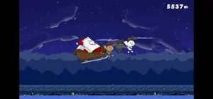 Flying Santa Cat screenshot #1 for iPhone