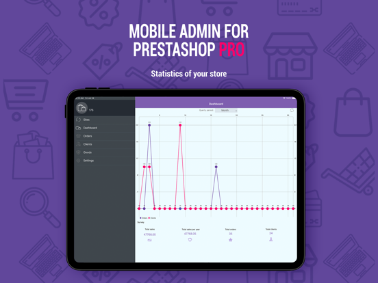 Screenshot #5 pour PrestaShop Mobile Admin PRO