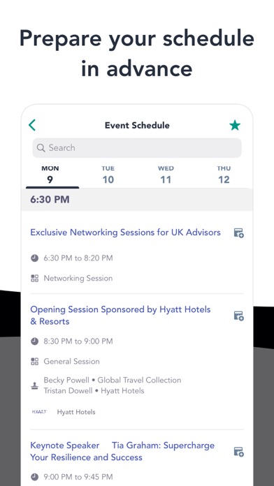 GTC - Events Screenshot