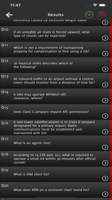 Drone Remote Pilot Exam (FAA) Screenshot