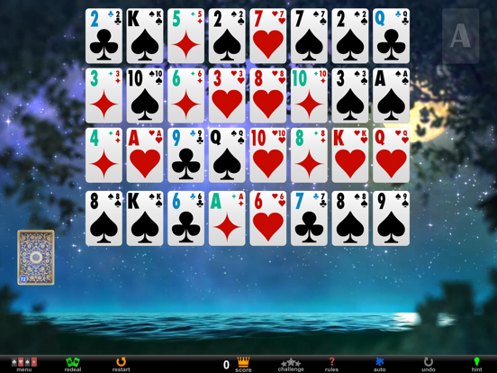 Full Deck Pro Solitaire iPad app afbeelding 5