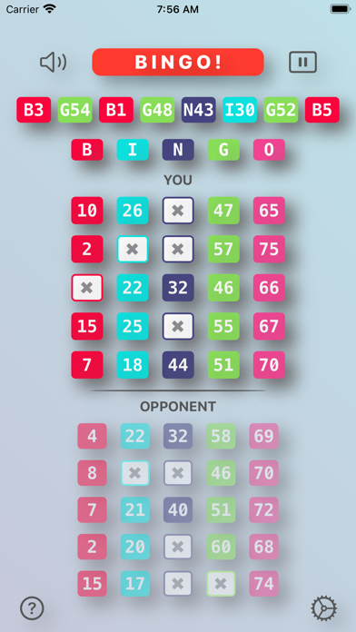 Scramble Bingo Screenshot