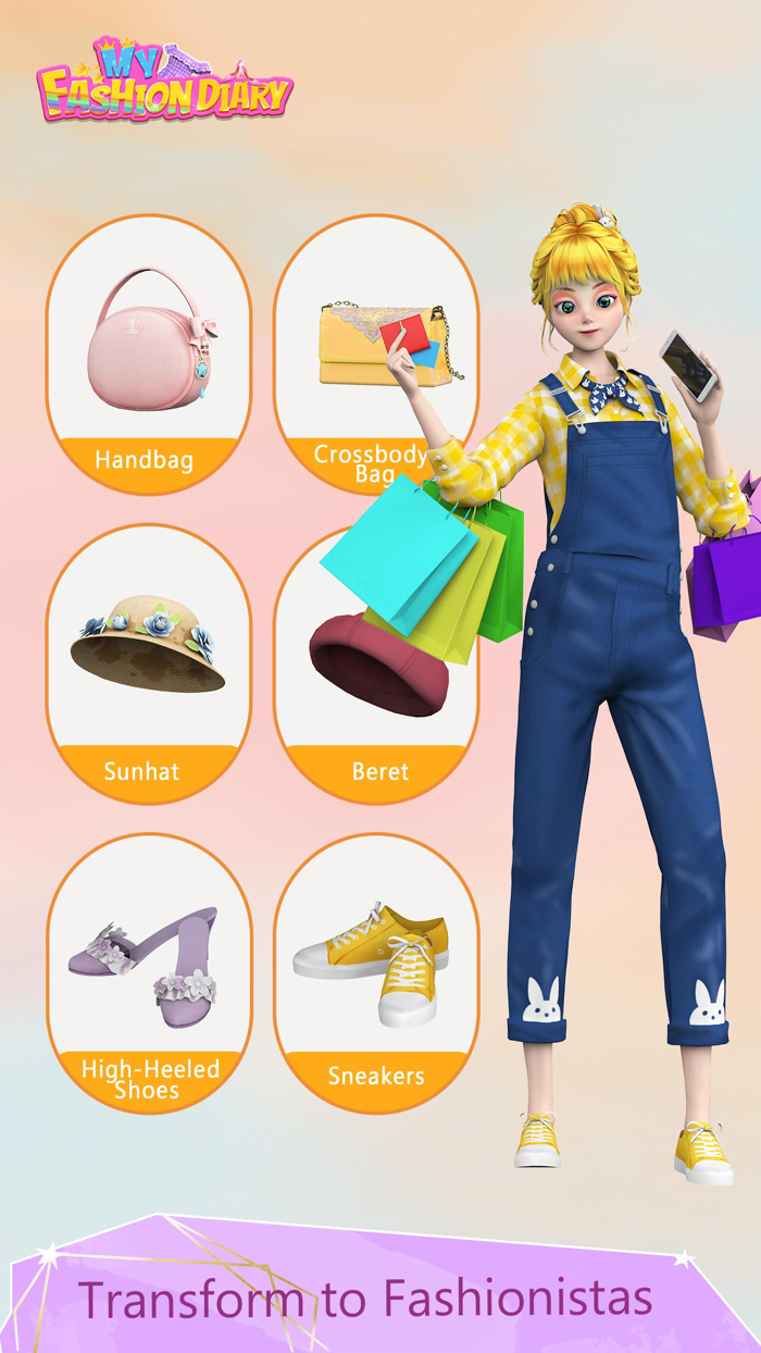My Fashion Dairy-Dressup Games