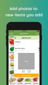 glist - grocery list iphone screenshot 2