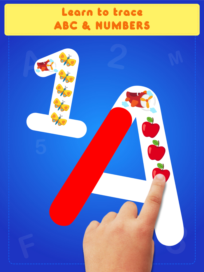 Coloring Glitter Numbers