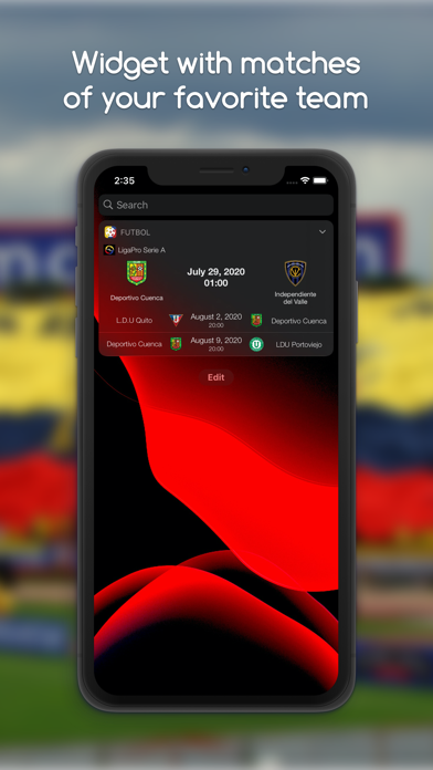 futbol Ecuador Screenshot
