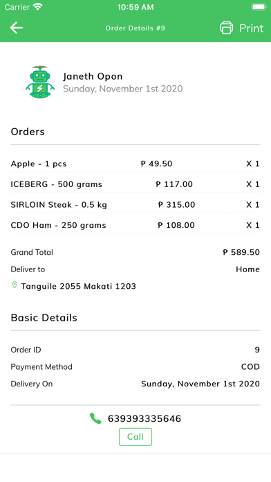 GoFreshBuy Store Screenshot