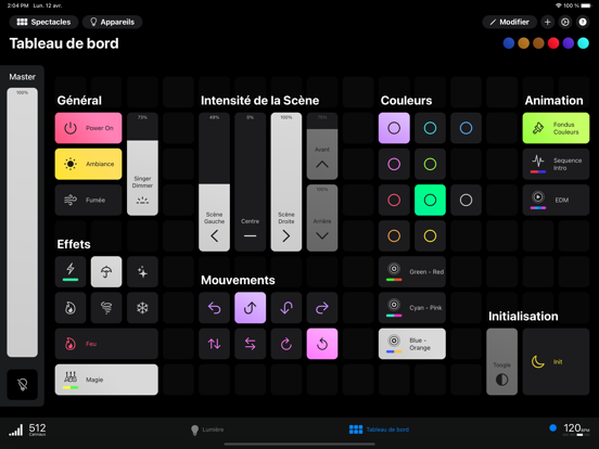 Screenshot #4 pour Photon 2: DMX Light Controller