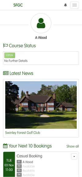 Game screenshot Swinley Forest Golf Club apk