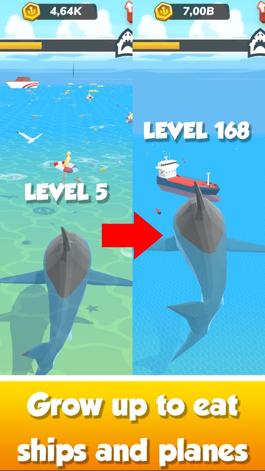 #1. Idle Shark World - Tycoon Game (iOS) 由: Nikita Subachev