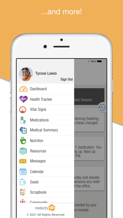 Medocity CHF Care Screenshot