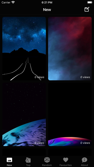 Screenshot #1 pour Amoled Wallpaper