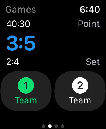 Screenshot #2 pour Padel Score