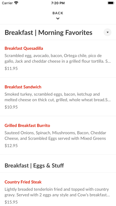 Black Cow Cafe Screenshot