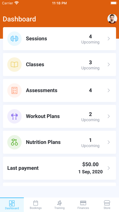 148 Wellness Screenshot