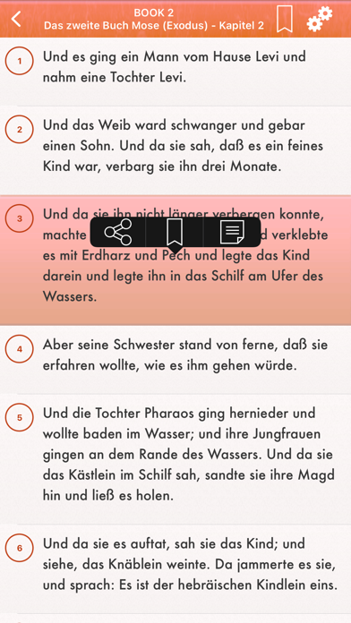 Screenshot #3 pour German Bible - Luther Version