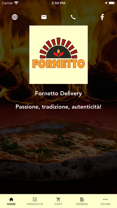 Fornetto Delivery Screenshot