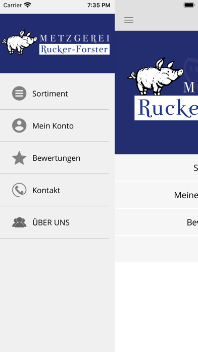 Metzgerei Rucker-Forster Screenshot