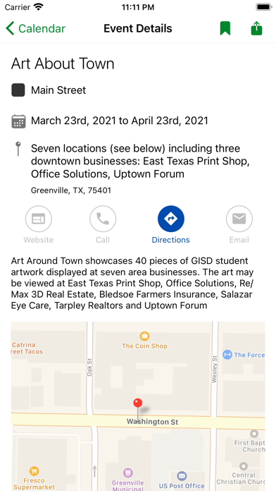 City of Greenville Texas Screenshot