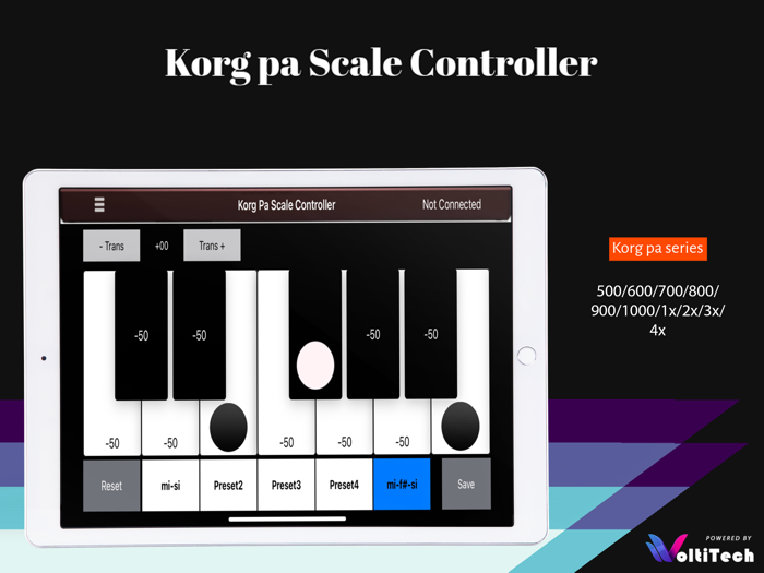 Korg Pa Scale Controller