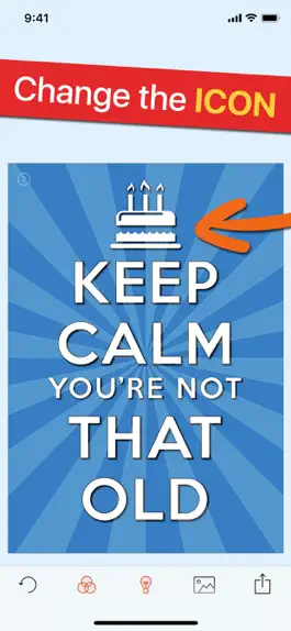 Game screenshot Keep Calm! Funny Posters apk