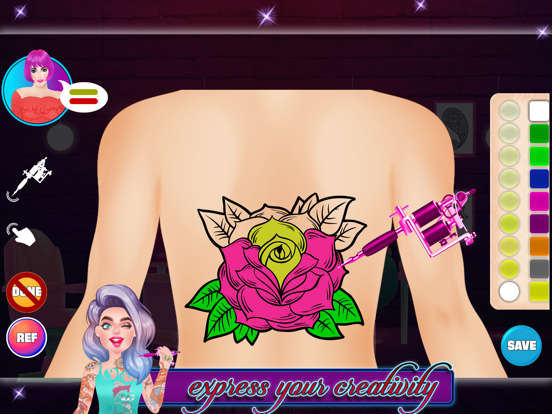 Screenshot #6 pour Draw Tattoo Design Photo