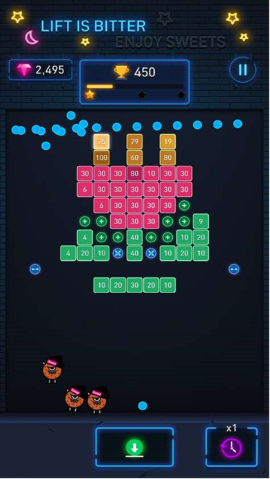 Brick Breaker: SweetMonster Screenshot