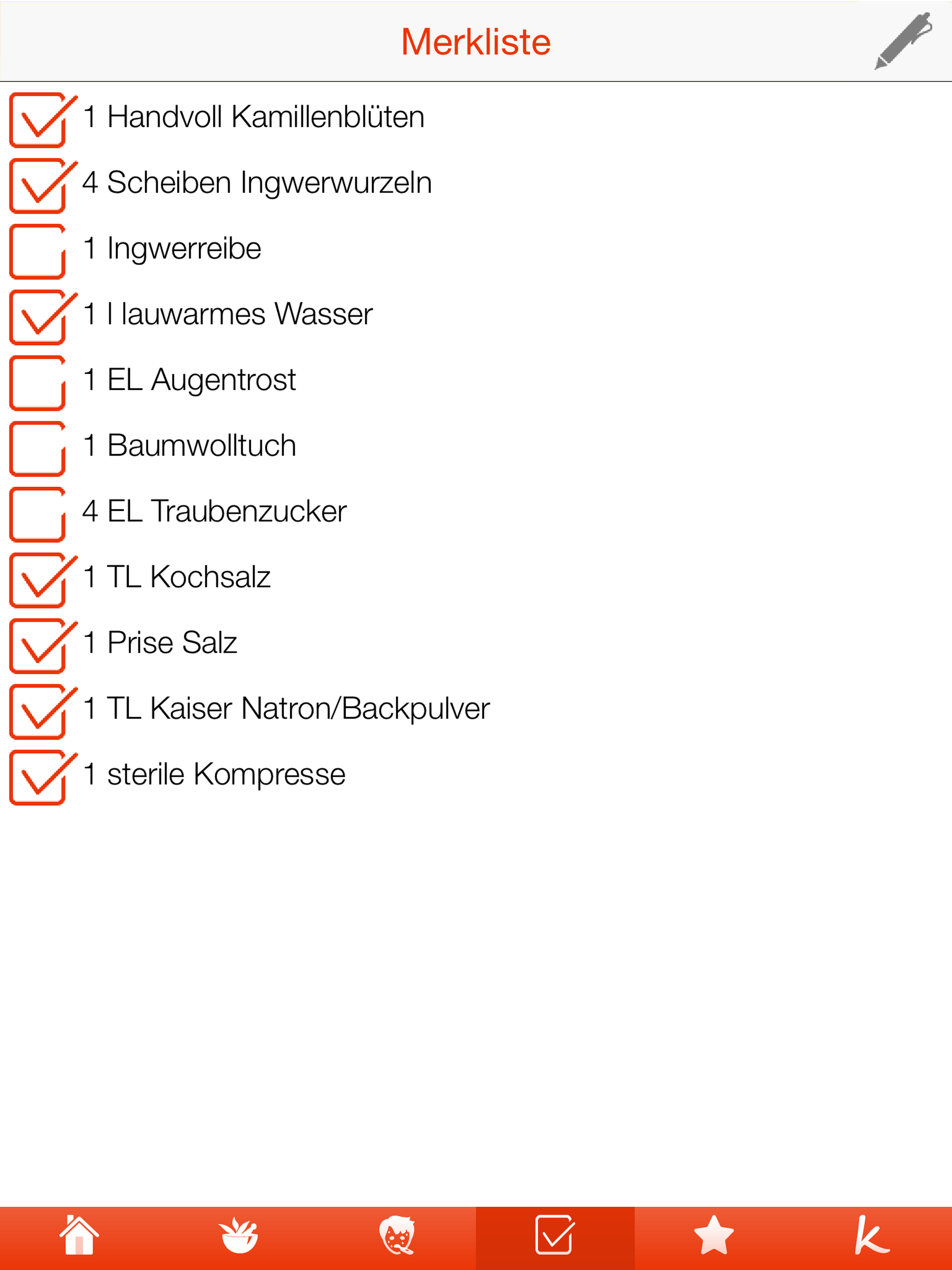 Hausmittel screenshot 9