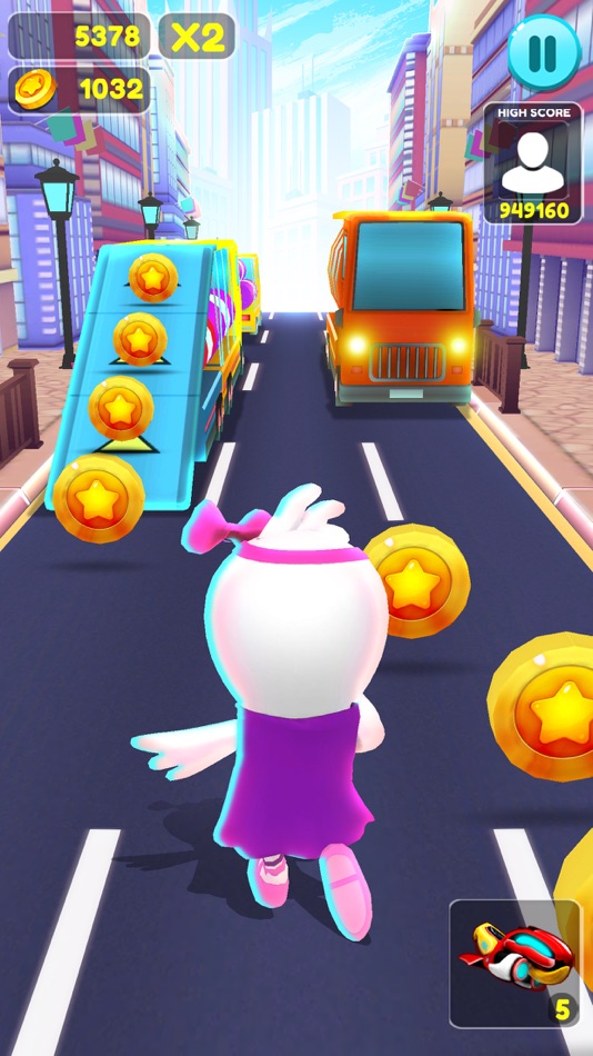#4. Lily Run 3D (iOS) Podle: BigCode Games Pvt Ltd