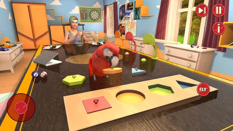 Home Parrot Sim Pet World Game