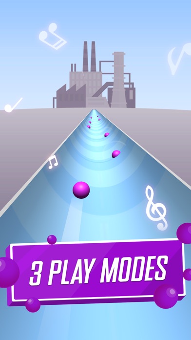 Color Music Hop Ball Games Screenshot