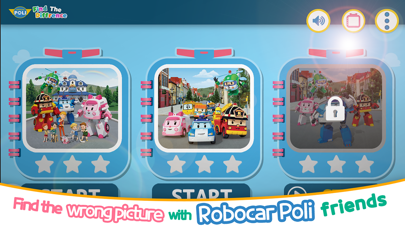 Screenshot #2 pour Robocar Poli: Find Difference