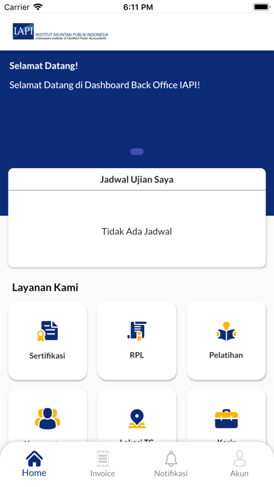 IAPI Mobile Screenshot