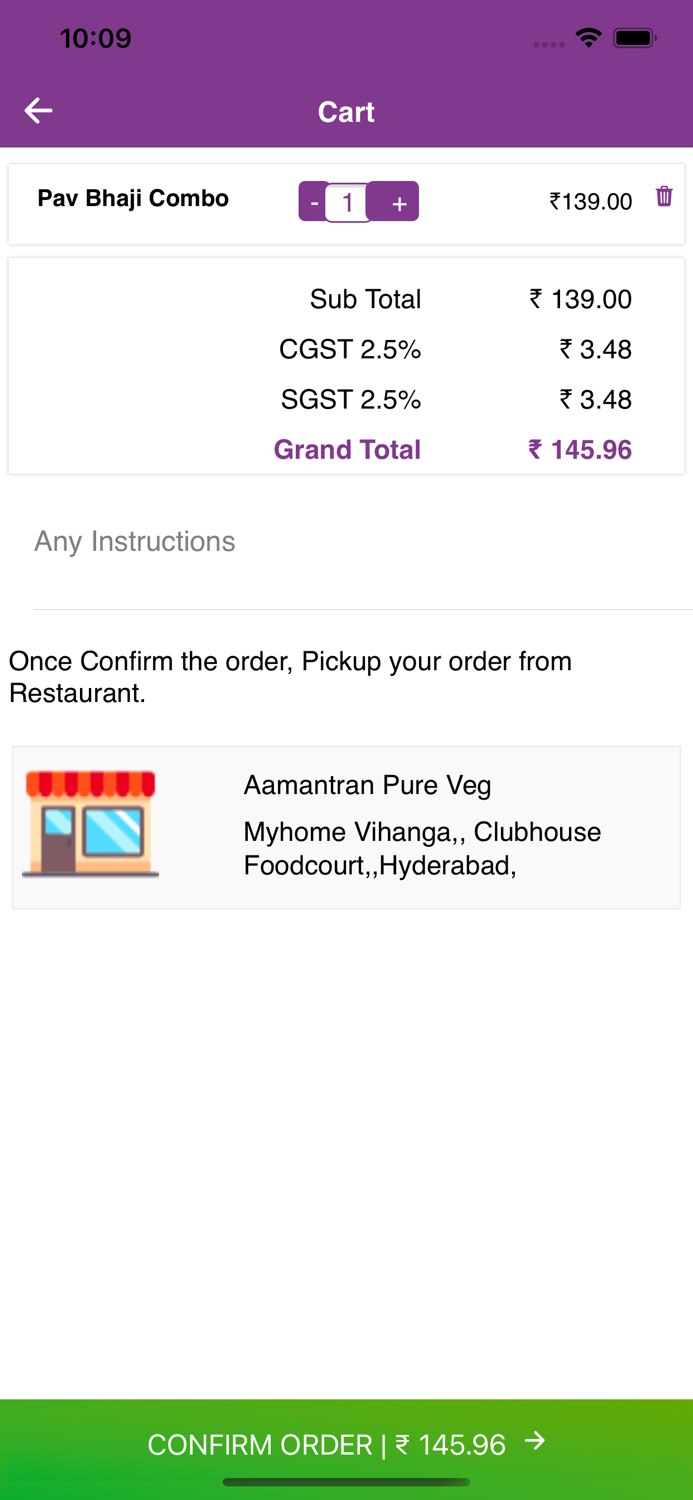 Aamantranraga Pure Veg