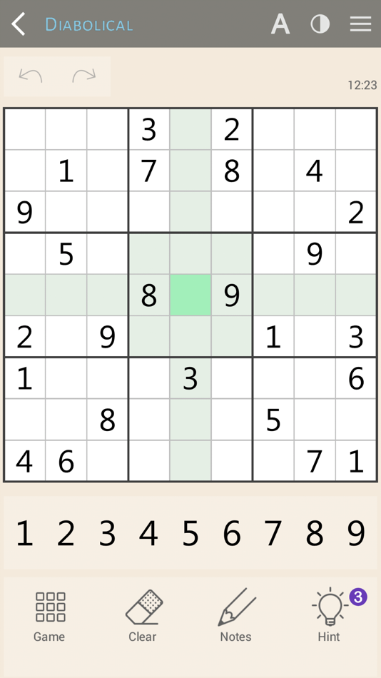 #1. Sudoku - Classic brain teaser (iOS) 由: Quarzo Apps