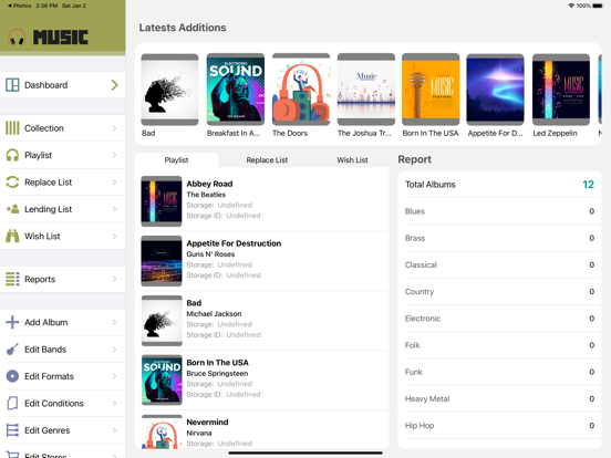 Screenshot #4 pour Music Collector