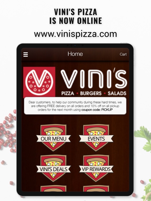 Screenshot #4 pour Vini's Pizza