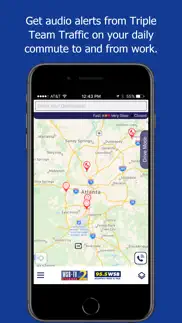 wsb triple team traffic iphone screenshot 2