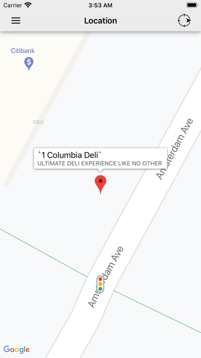 1 Columbia Deli Screenshot