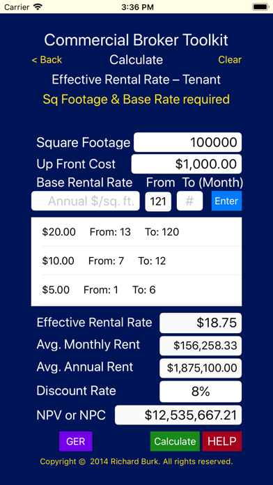 Commercial Broker Toolkit Screenshot