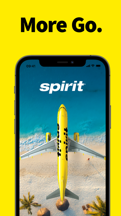 Spirit Airlines Screenshot