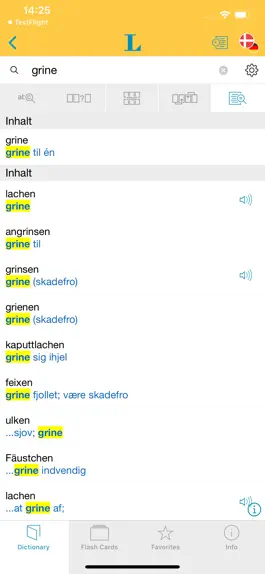 Game screenshot German Danish Dictionary apk