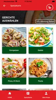 osteria pizzeria italia iphone screenshot 2